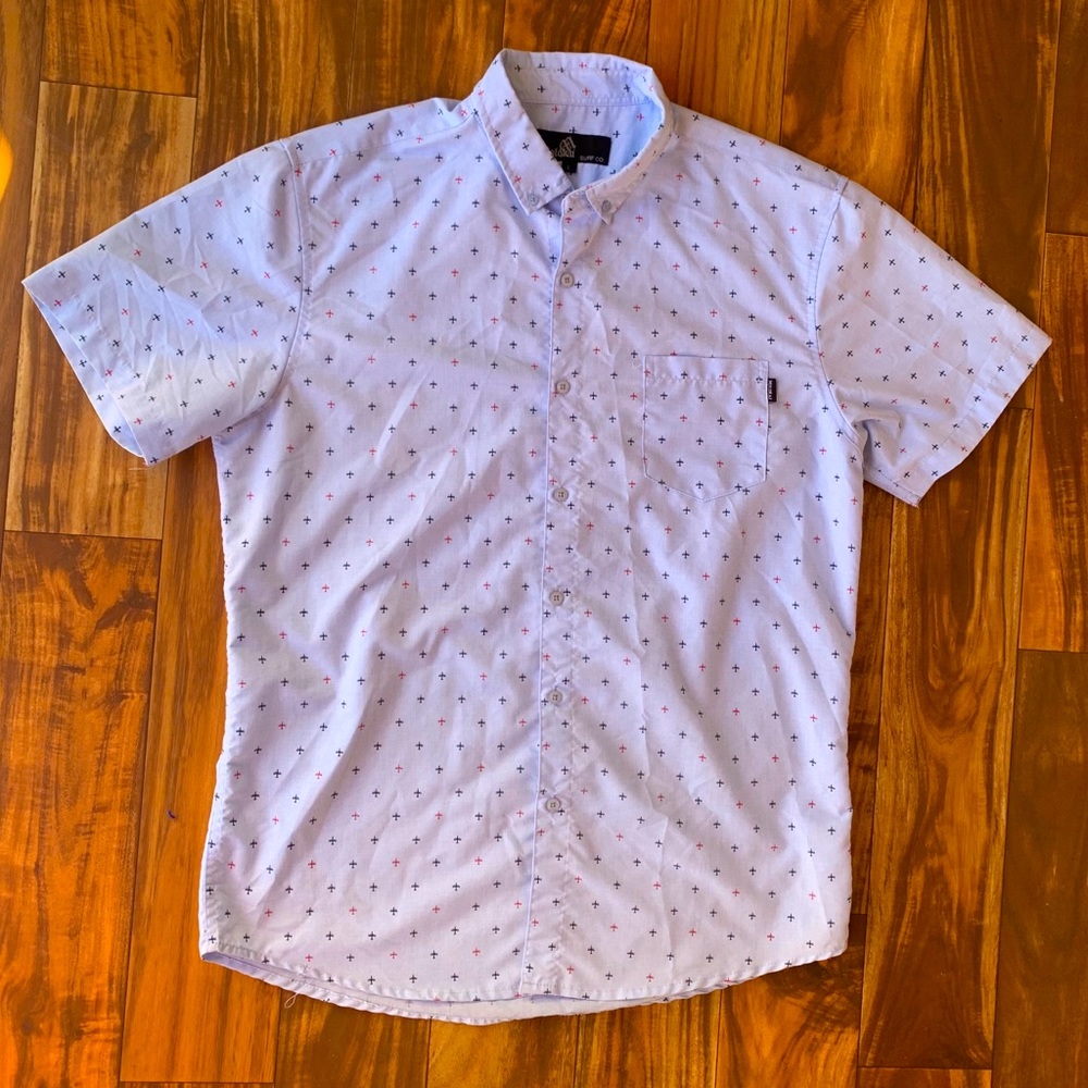 Molokai Surf Co. Short Sleeve Button Up